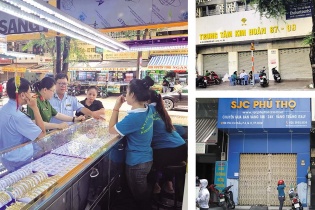 Tìm căn nguyên các tiệm vàng tại TP.HCM đóng cửa   