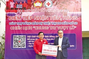 Vedan Việt Nam chung tay hỗ trợ người dân khắc phục hậu quả bão lũ