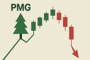 Cổ phiếu PMG tăng nóng, giảm sốc và rủi ro mô hình “cây thông”