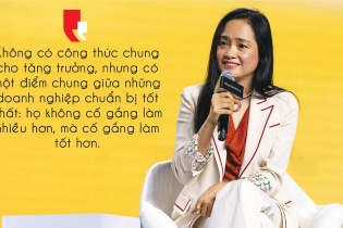 Bà Nguyễn Thị Trà My, Đồng sáng lập, Tổng giám đốc The PAN Group: Muốn đi xa phải nhẹ gánh