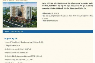 Dự án hơn 500 tỷ đồng về tay Hoàng Quân 