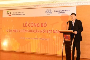 Công bố 10 sự kiện chứng khoán 2015