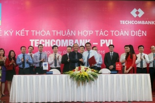 PVI ký hợp tác toàn diện với Techcombank