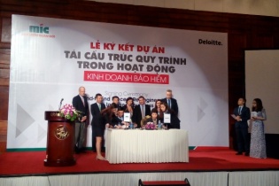 MIC chọn Deloitte tư vấn dự án tái cấu trúc quy trình kinh doanh bảo hiểm