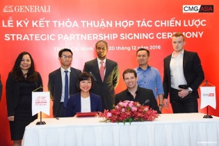 Generali và CMG.ASIA bắt tay hợp tác chiến lược