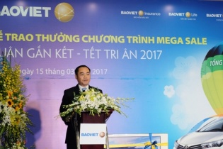 22.000 khách hàng tham gia chương trình Bảo Việt Mega Sale 