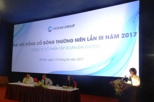 Đại hội Ocean Group lần thứ 3: Phó Chủ tịch xin rút nhưng không được chấp nhận