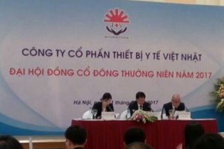 Đại hội Thiết bị Y tế Việt Nhật: Đặt mục tiêu cả năm lãi 19 tỷ đồng