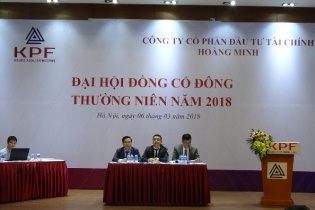 Đầu tư tài chính Hoàng Minh (KPF) đặt mục tiêu lợi nhuận 2018 gấp gần 5 lần năm 2017