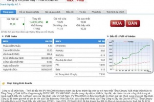 PV Machino sẽ họp cổ đông vào 30/3