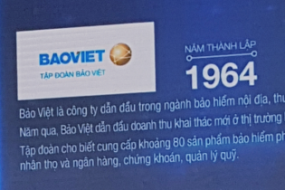 Thương hiệu Bảo Việt trong Top 40 thương hiệu giá trị nhất Việt Nam 