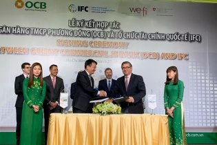IFC thông qua OCB mở rộng nguồn vốn cho doanh nghiệp nhỏ 