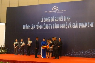 CMC ra mắt Tổng công ty Công nghệ và Giải pháp CMC TS
