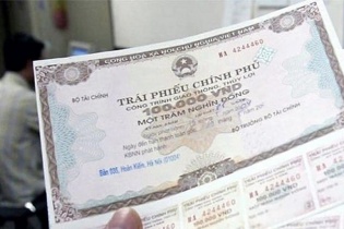 Lãi suất trái phiếu trúng thầu giảm