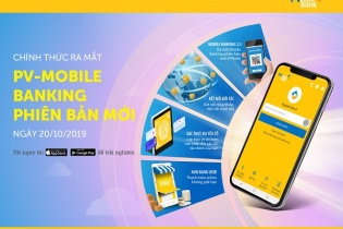 PVcomBank ra mắt phiên bản mới của ứng dụng PV-Mobile Banking