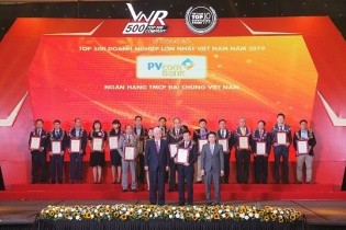 PVcomBank được vinh danh “Top 500 doanh nghiệp lớn nhất Việt Nam”