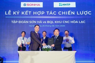 Sơn Hà hợp tác với Khu công nghệ Hòa Lạc đầu tư điện mặt trời