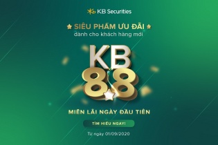 KBSV ra mắt siêu phẩm ưu đã KB8.8 và giảm lãi suất dịch vụ tài chính tiêu chuẩn
