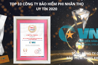 Bảo hiểm VNI nhận danh hiệu Doanh nghiệp bảo hiểm uy tín và FAST500