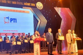 PTI vinh dự nhận giải Doanh nghiệp Chuyển đổi số xuất sắc