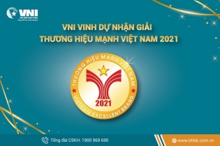 Bảo hiểm Hàng không (VNI) khẳng định vị thế  Top 100 Thương hiệu mạnh Việt Nam