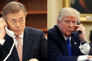 Tổng thống Mỹ và Tổng thống Hàn Quốc trao đổi về phản ứng mới nhất của Bình Nhưỡng