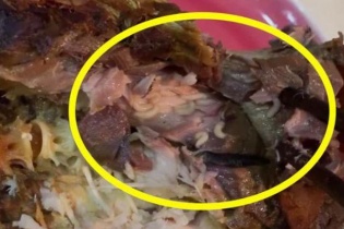 Xử phạt cơ sở kinh doanh thực phẩm bán cá kho có giòi cho khách