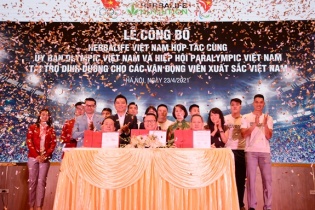 Tài trợ dinh dưỡng cho 150 vận động viên thể thao xuất sắc