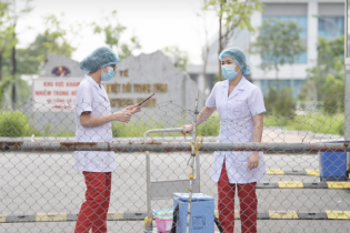 Hai điều dưỡng của Bệnh viện Bệnh Nhiệt đới Trung ương dương tính với Covidd-19