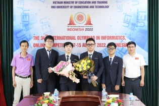 Việt Nam giành 1 huy chương vàng, 3 huy chương bạc tại Olympic Tin học quốc tế