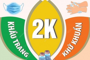 Vì sao Bộ Y tế đổi thông điệp từ 5K xuống 2K+?