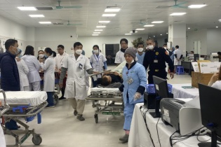 Bệnh nhân nhập viện vì tai nạn giao thông tăng dịp Tết