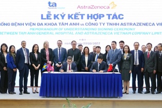 Tin mới về y tế ngày 8/3: Bệnh viện đa khoa Tâm Anh và AstraZeneca Việt Nam hợp tác nghiên cứu lâm sàng thuốc và vắc xin mới