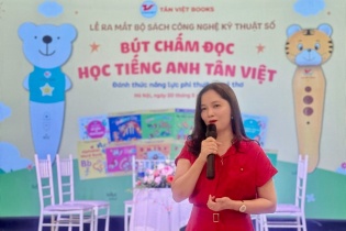 Ra mắt bộ sách công nghệ kỹ thuật số Bút chấm đọc - Học tiếng Anh