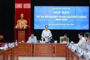 Bộ Giáo dục và Đào tạo công bố thông tin về kỳ thi tốt nghiệp THPT 2023
