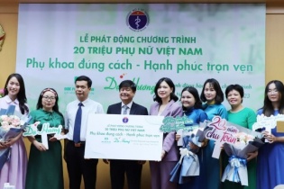 Phát động chiến dịch giúp bảo vệ sức khoẻ cho hàng triệu phụ nữ Việt