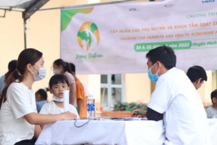 Hơn 3.000 trẻ được khám, tầm soát về suy dinh dưỡng, thấp còi