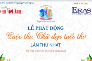 Phát động cuộc thi “Chữ đẹp tuổi thơ” lần thứ nhất   