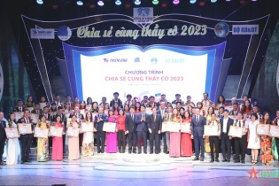 Tuyên dương 58 thầy cô tiêu biểu vùng dân tộc thiểu số và khó khăn