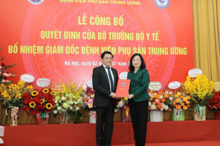 Bộ trưởng Bộ Y tế kỳ vọng vào tân Giám đốc Bệnh viện Phụ sản Trung ương