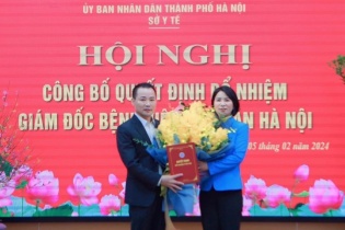 Tin mới y tế ngày 6/2: Bệnh viện Phụ sản Hà Nội có tân giám đốc