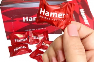Gặp họa vì sử dụng kẹo sâm Hamer Ginseng & Coffee có chứa Tadalafil