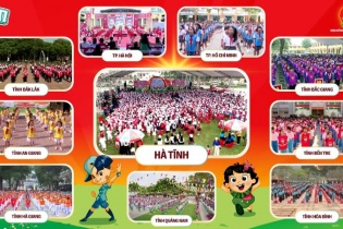 Ngày hội “Thiếu nhi vui khoẻ” hướng tới kỷ niệm 70 năm Chiến thắng Điện Biên Phủ