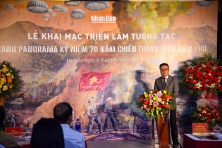 Nhìn lại chiến thắng Điện Biên Phủ qua Triển lãm tương tác tranh panorama