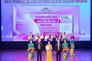 Nature’s Way 4 lần liên tiếp đạt "Sản phẩm vàng vì sức khỏe cộng đồng"