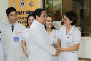 Thủ tướng Chính phủ Phạm Minh Chính đăng ký hiến tặng mô, tạng