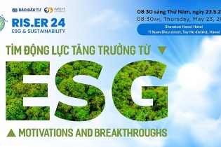 Hội thảo RIS.E24 tìm động lực tăng trưởng từ ESG
