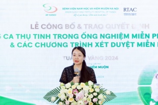 Thắp sáng ước mơ cho nhiều gia đình nghèo, hiếm muộn