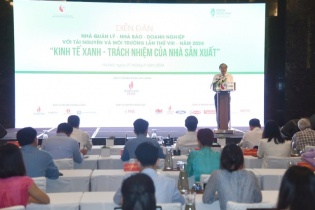 Nhà quản lý, nhà báo, doanh nghiệp bàn giải pháp phát triển kinh tế xanh