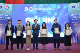 Trao giải Báo chí toàn quốc về sức khỏe Nhân dân lần thứ II